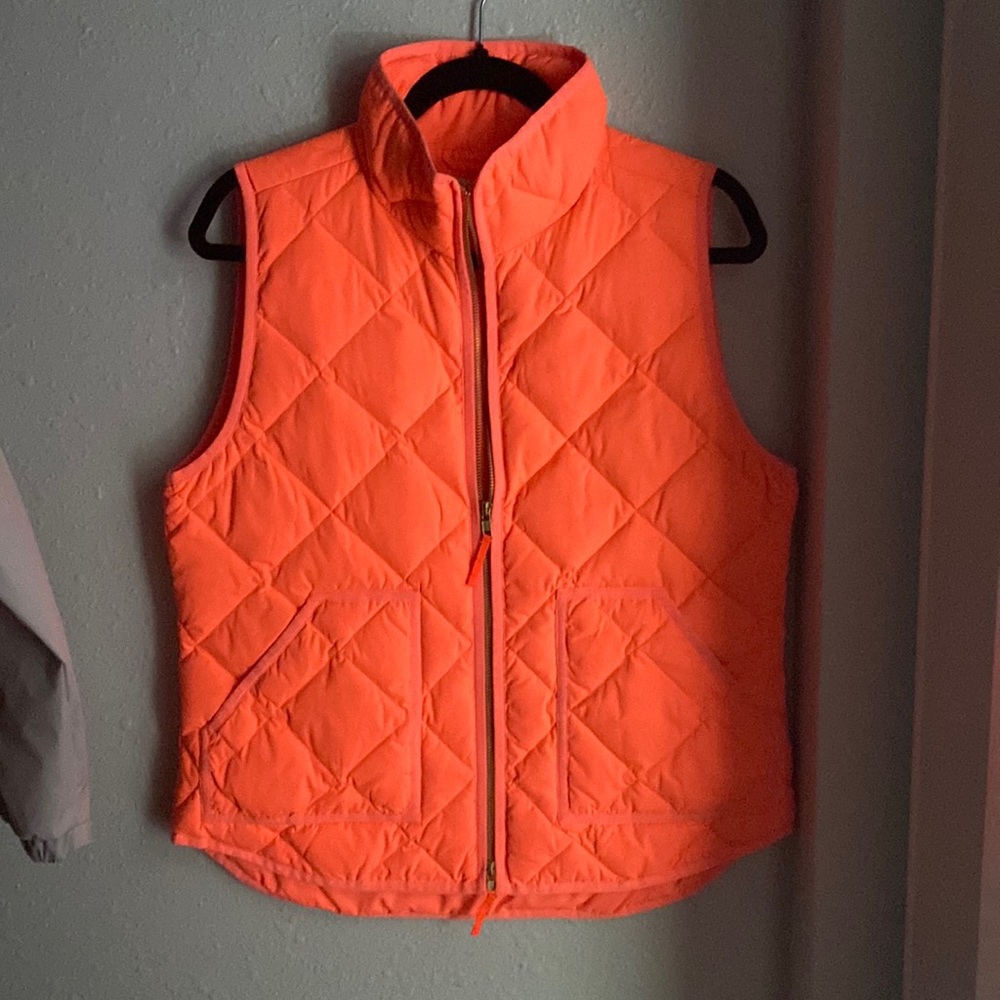 Neon Puffer Vest